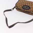 Christian Dior Trotter Canvas Shoulder Bag Beige Auth 189328-8