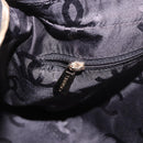 CHANEL Shoulder Bag Caviar Skin Black Gold CC Auth 189329SAM-21