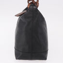 CHANEL Shoulder Bag Caviar Skin Black Gold CC Auth 189329SAM-3