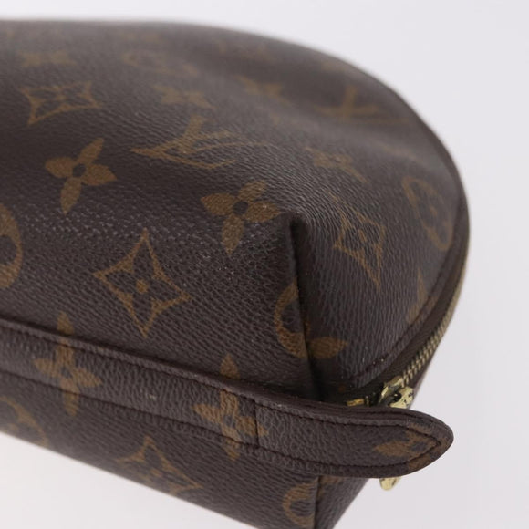 LOUIS VUITTON Monogram Pochette Cosmetic GM Cosmetische etui M47353 LV Auth 189330