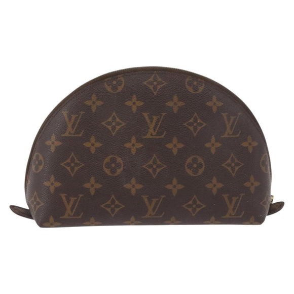 LOUIS VUITTON Monogram Pochette Cosmetic GM Cosmetic Pouch M47353 LV Auth 189330
