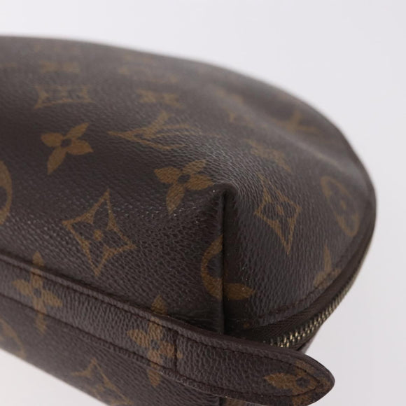 LOUIS VUITTON Monogram Pochette Cosmetic GM Cosmetic Pouch M47353 LV Auth 189330