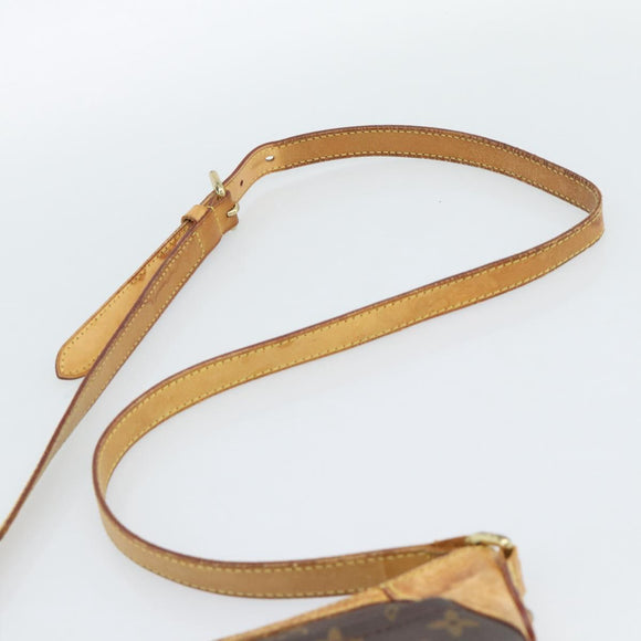 LOUIS VUITTON Monogram Odeon PM Schoudertas M56390 LV Auth 189331