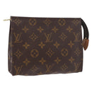LOUIS VUITTON Monogram Poche Toilette 19 Pouch M47544 LV Auth 189335-1