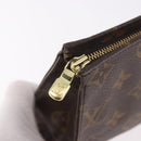 LOUIS VUITTON Monogram Poche Toilette 19 Pouch M47544 LV Auth 189335-8