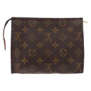 LOUIS VUITTON Monogram Poche Toilette 19 Pouch M47544 LV Auth 189335-2