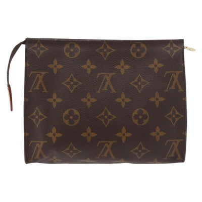 LOUIS VUITTON Monogram Poche Toilette 19 Pouch M47544 LV Auth 189335 - 0