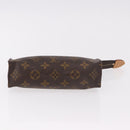 LOUIS VUITTON Monogram Poche Toilette 19 Pouch M47544 LV Auth 189335-6