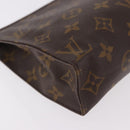 LOUIS VUITTON Monogram Poche Toilette 19 Pouch M47544 LV Auth 189335-7