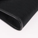 Christian Dior Trotter Canvas Hand Bag Black Gold Auth 189336-9