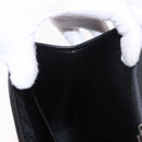 Christian Dior Trotter Canvas Hand Bag Black Gold Auth 189336-19