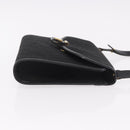 Christian Dior Trotter Canvas Hand Bag Black Gold Auth 189336-3