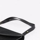 Christian Dior Trotter Canvas Hand Bag Black Gold Auth 189336-8