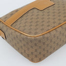 GUCCI Micro GG Supreme Shoulder Bag PVC Beige Gold 001 14 0412 Auth 189340-15