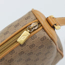 GUCCI Micro GG Supreme Shoulder Bag PVC Beige Gold 001 14 0412 Auth 189340-18