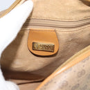 GUCCI Micro GG Supreme Shoulder Bag PVC Beige Gold 001 14 0412 Auth 189340-19