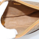 GUCCI Micro GG Supreme Shoulder Bag PVC Beige Gold 001 14 0412 Auth 189340-11