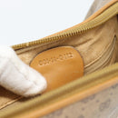 GUCCI Micro GG Supreme Shoulder Bag PVC Beige Gold 001 14 0412 Auth 189340-12
