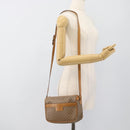 GUCCI Micro GG Supreme Shoulder Bag PVC Beige Gold 001 14 0412 Auth 189340-25