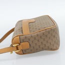 GUCCI Micro GG Supreme Shoulder Bag PVC Beige Gold 001 14 0412 Auth 189340-3