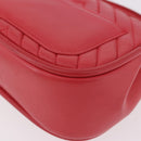CHANEL Chevron V Stitch Top Handle Bag Lamb Skin 2way Pink CC Auth 189342SAM-16