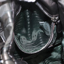 PRADA Shoulder Bag Nylon Green Silver Auth 189344A-23