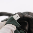 PRADA Shoulder Bag Nylon Green Silver Auth 189344A-11