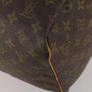 LOUIS VUITTON Monogram Sac Souple 55 Boston Bag M41622 LV Auth 189346-14
