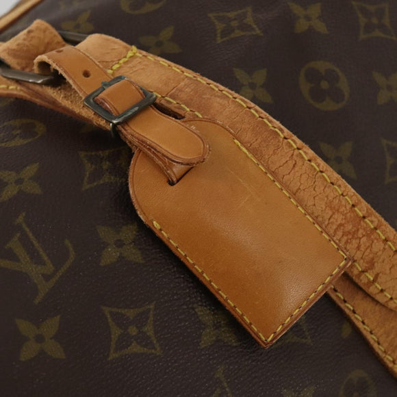 LOUIS VUITTON Monogram Sac Souple 55 Boston Bag M41622 LV Auth 189346