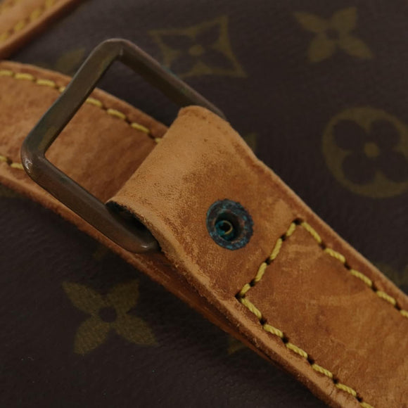 LOUIS VUITTON Monogram Sac Souple 55 Boston Bag M41622 LV Auth 189346