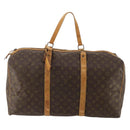LOUIS VUITTON Monogram Sac Souple 55 Boston Bag M41622 LV Auth 189346-13