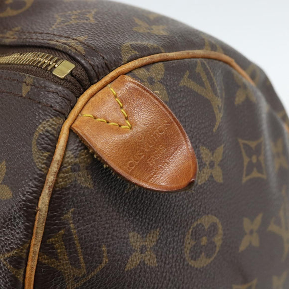 LOUIS VUITTON Monogram Speedy 30 Hand Bag M41526 LV Auth 189348