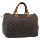 LOUIS VUITTON Monogram Speedy 30 Hand Bag M41526 LV Auth 189348-1