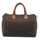 LOUIS VUITTON Monogram Speedy 30 Hand Bag M41526 LV Auth 189348-2