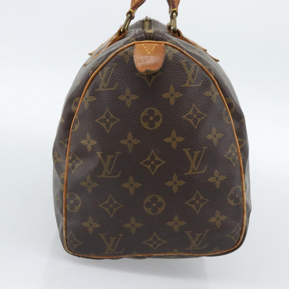 LOUIS VUITTON Monogram Speedy 30 Hand Bag M41526 LV Auth 189348
