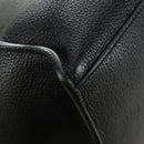 CELINE Big bag Small Hand Bag Leather Black Silver Auth 189349SAM-17