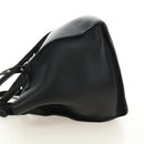 CELINE Big bag Small Hand Bag Leather Black Silver Auth 189349SAM-3