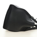 CELINE Big bag Small Hand Bag Leather Black Silver Auth 189349SAM-4