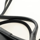 CELINE Big bag Small Hand Bag Leather Black Silver Auth 189349SAM-14