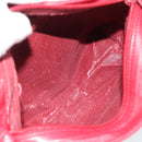 LOEWE Anagram Shoulder Bag Leather Red Auth 189350-12