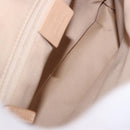 GUCCI GG Canvas Backpack Beige Silver 003 0242 Auth 189357A-10