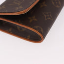 LOUIS VUITTON Monogram Pochette Twin GM Shoulder Bag M51852 LV Auth 189359V-14