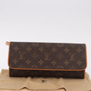 LOUIS VUITTON Monogram Pochette Twin GM Shoulder Bag M51852 LV Auth 189359V-12
