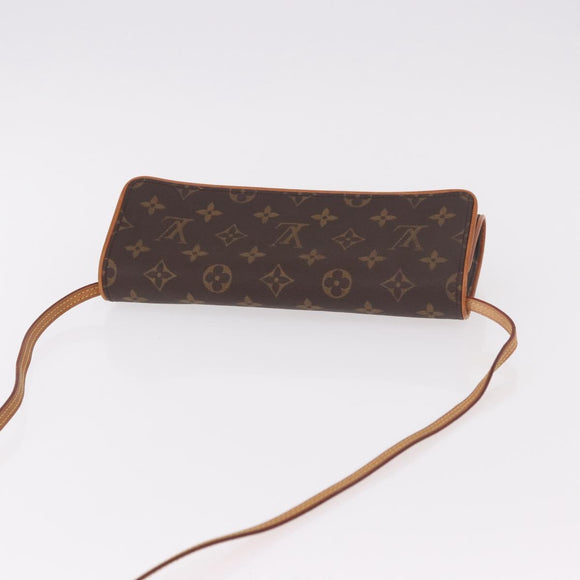 LOUIS VUITTON Monogram Pochette Twin GM Shoulder Bag M51852 LV Auth 189359V
