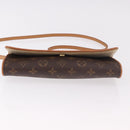 LOUIS VUITTON Monogram Pochette Twin GM Shoulder Bag M51852 LV Auth 189359V-5