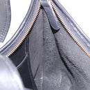 Coach Shoulder Bag Leather Black Gold Auth 189362A-17