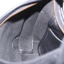 Coach Shoulder Bag Leather Black Gold Auth 189362A-18