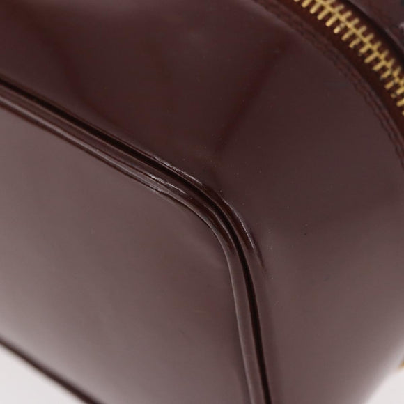 GUCCI Vanity Handtas Lakleer Bordeaux Goud 032 1956 0151 Geaut. 189367