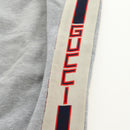 GUCCI Sweat Pants Cotton L Gray Auth 189370V-4