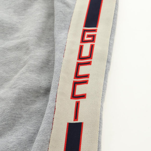 GUCCI Sweat Pants Cotton L Gray Auth 189370V